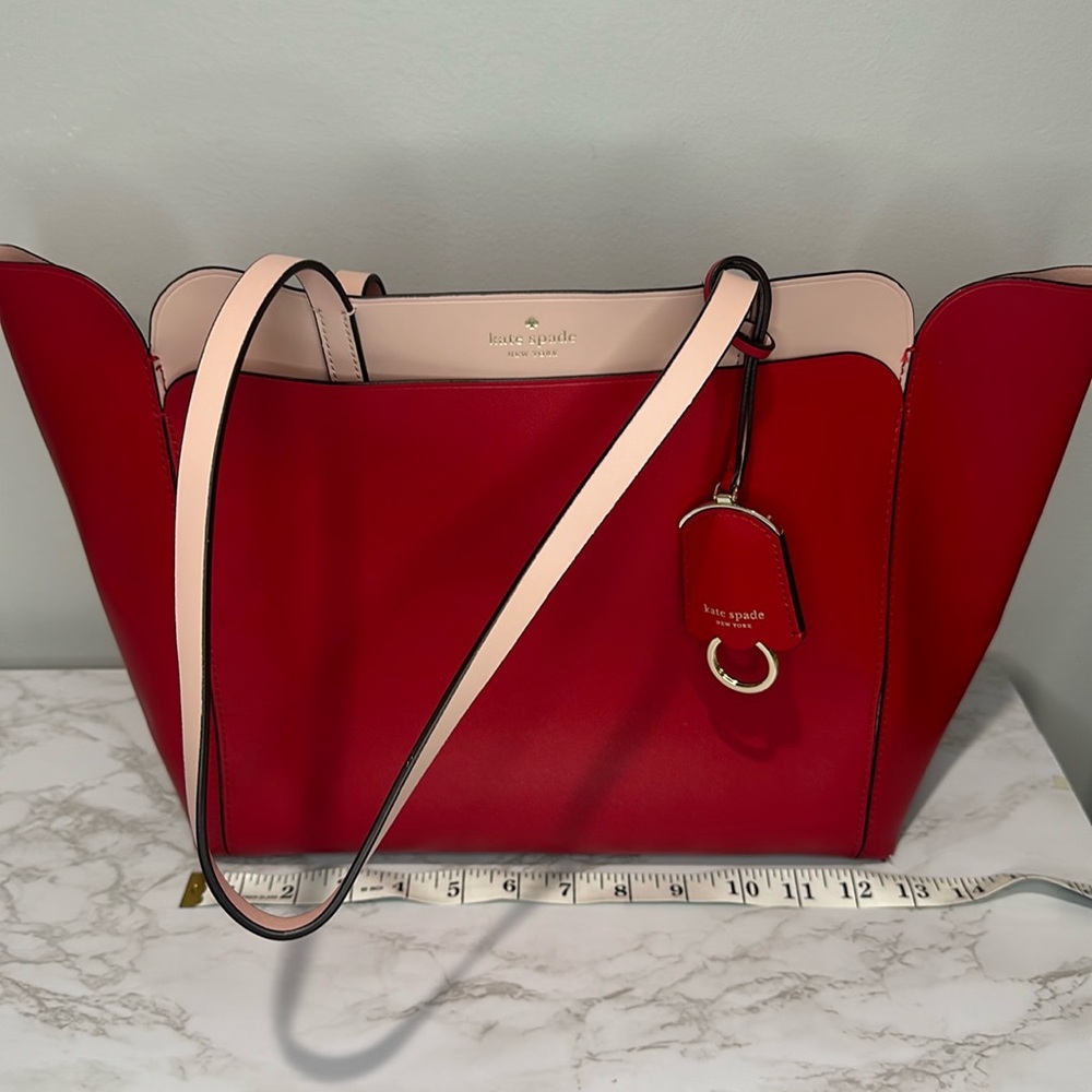 Kate Spade Red Magnolia Street Tote